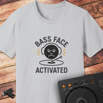 Bass face activated DJ T-Shirt