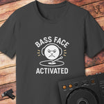 Bass face activated DJ T-Shirt