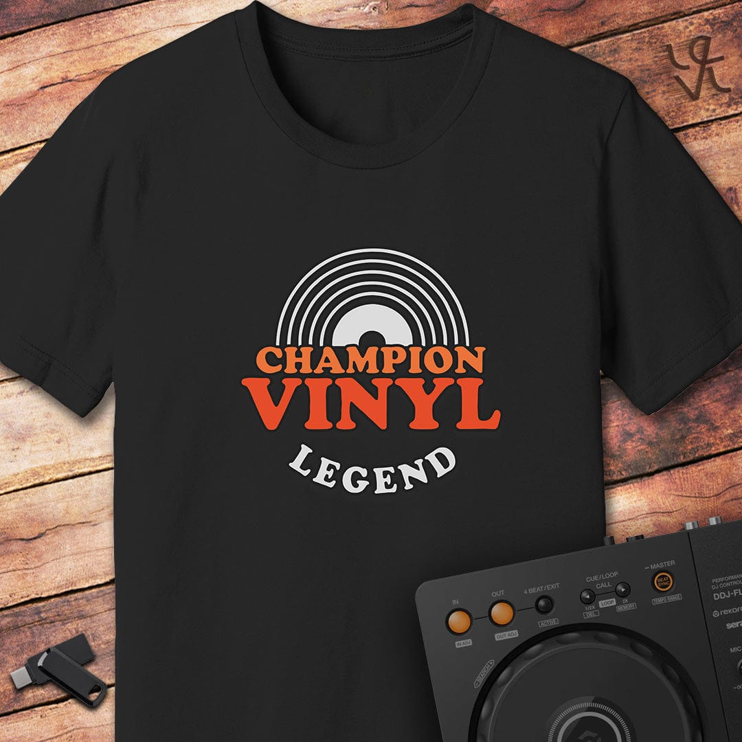 Champion vinyl legend T-Shirt