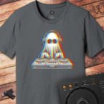 Halloween Ghost DJ T-Shirt