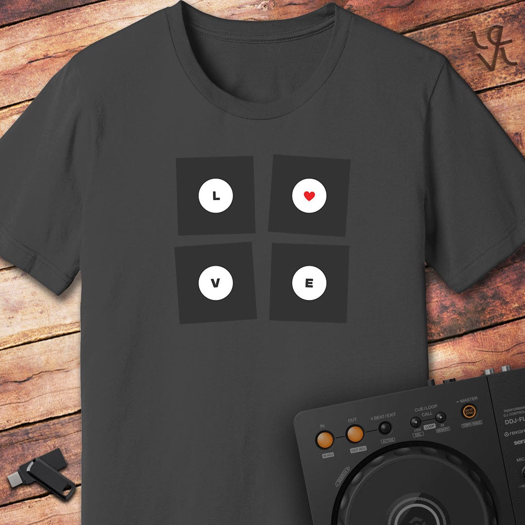 Love Sleeves DJ T-Shirt