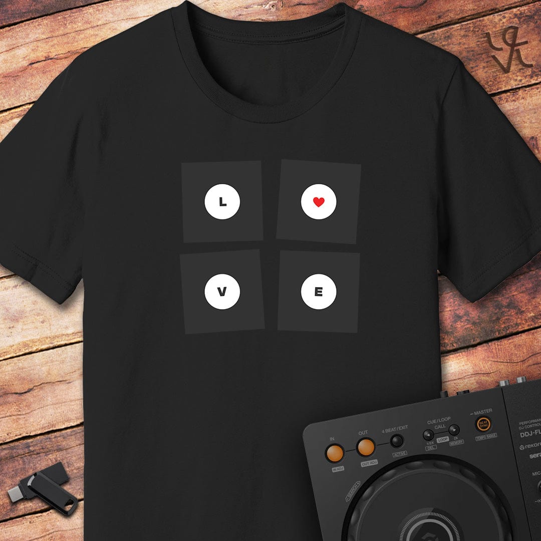 Love Sleeves DJ T-Shirt