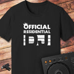 Official residential DJ T-Shirt