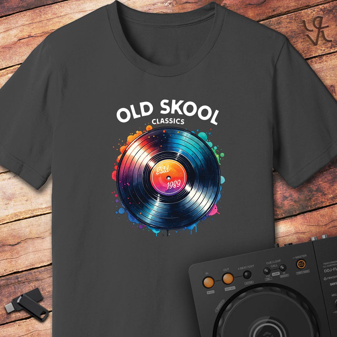 Old Skool Classic Vinyl T-Shirt