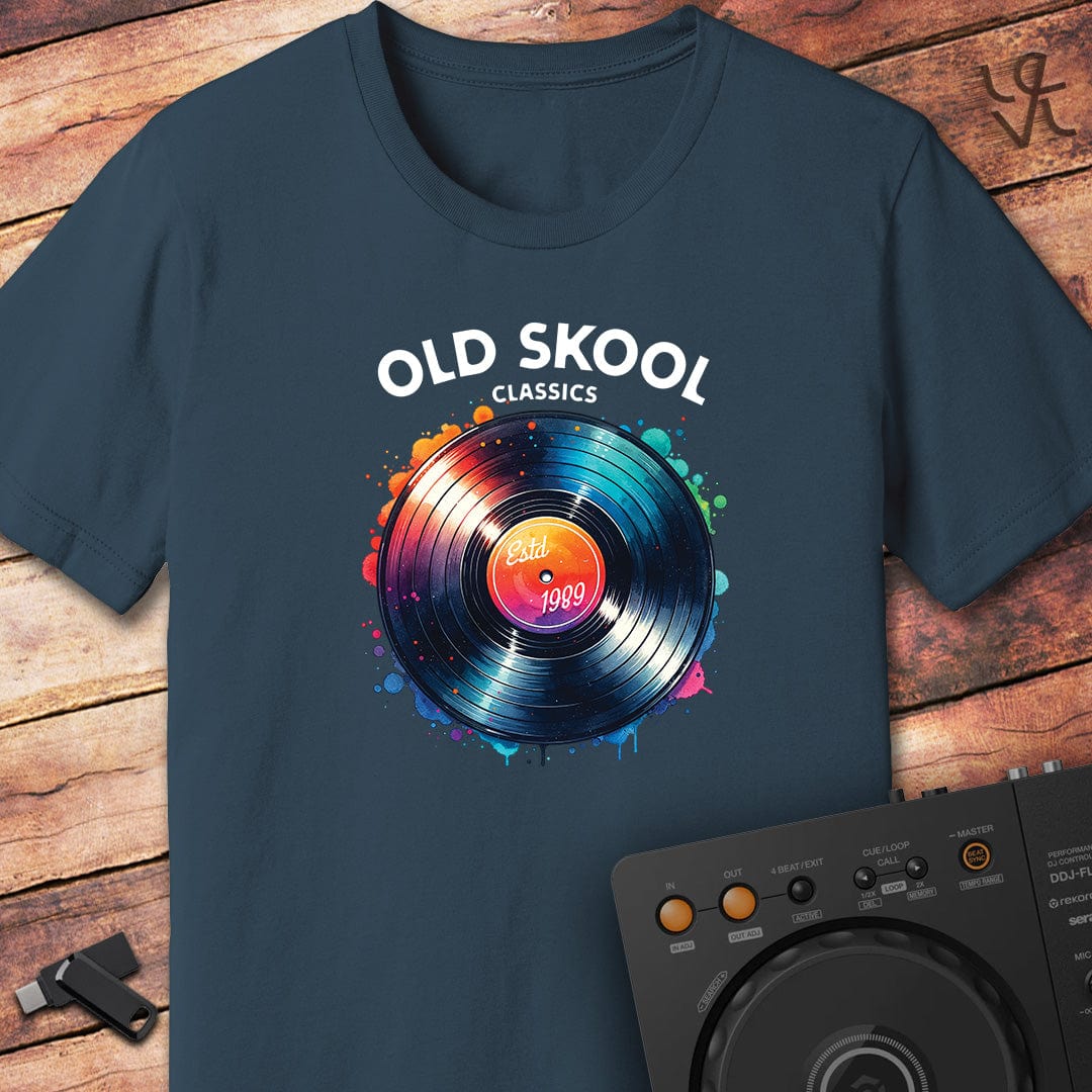 Old Skool Classic Vinyl T-Shirt