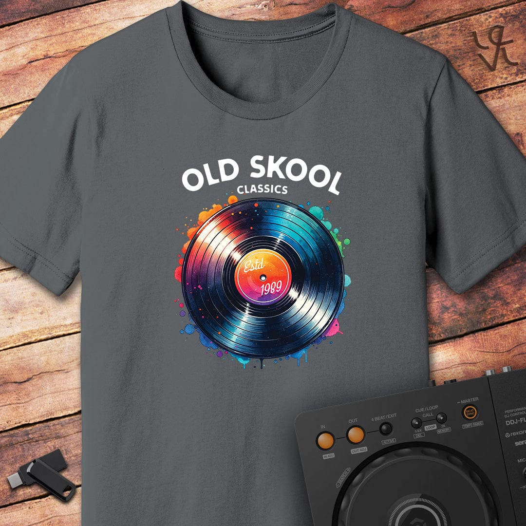 Old Skool Classic Vinyl T-Shirt