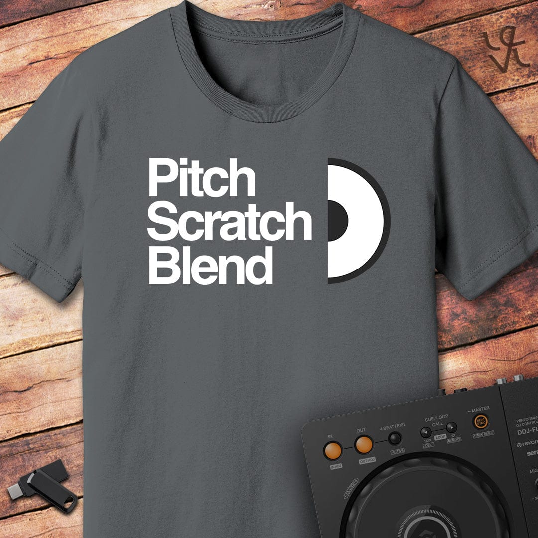 Pitch Scratch Blend DJ T-Shirt