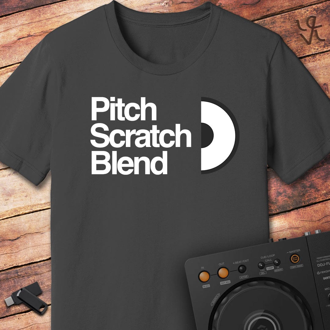 Pitch Scratch Blend DJ T-Shirt