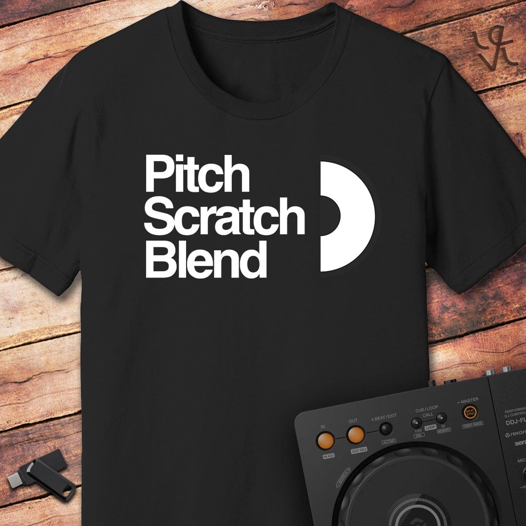 Pitch Scratch Blend DJ T-Shirt
