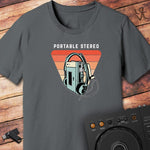 Portable Stereo DJ T-Shirt