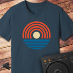 Retro Vinyl Sunset T-Shirt
