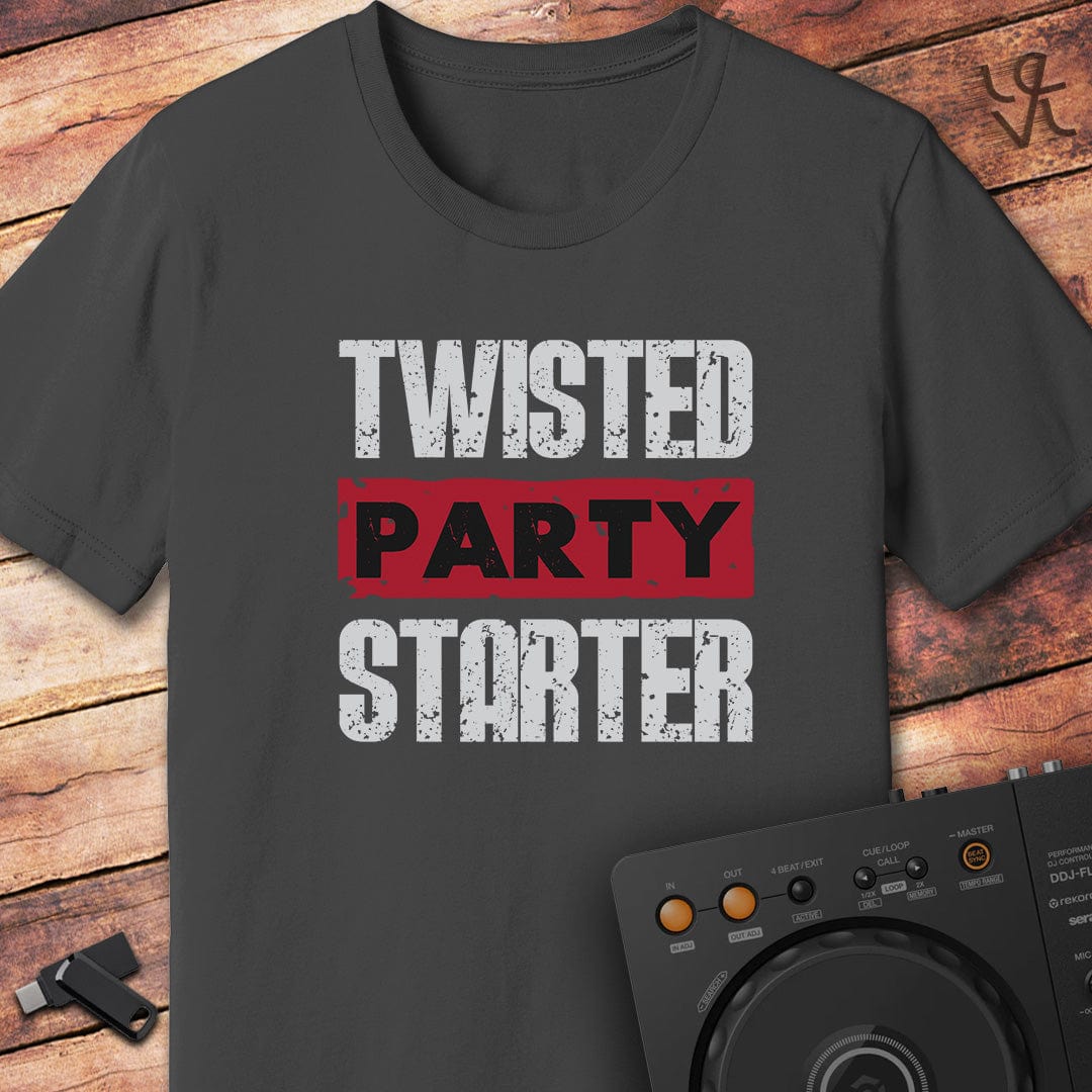 Twisted party starter DJ T-Shirt