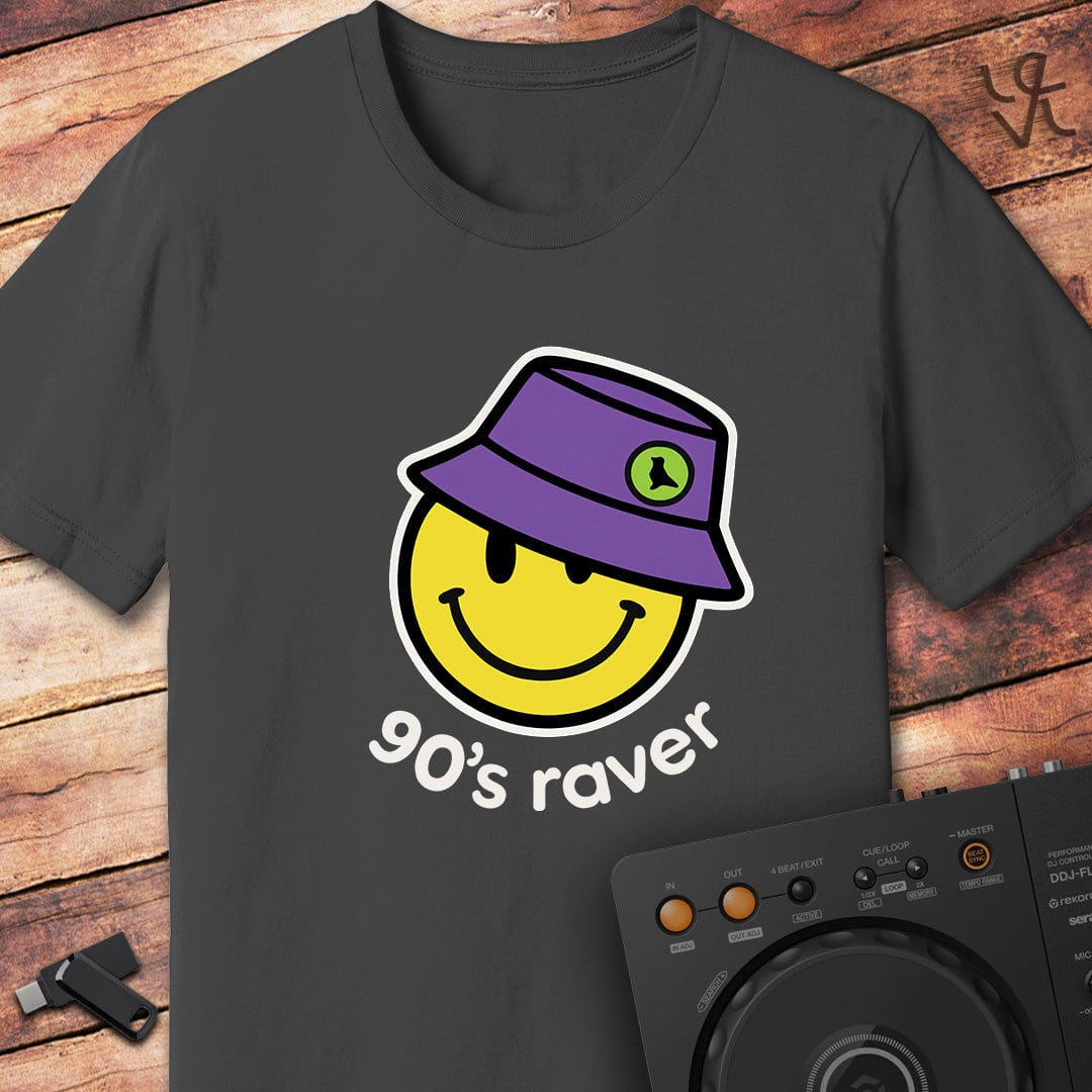 90's raver DJ T-Shirt