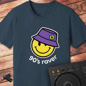 90's raver DJ T-Shirt
