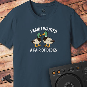 A pair of Decks DJ T-Shirt