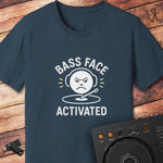 Bass face activated DJ T-Shirt