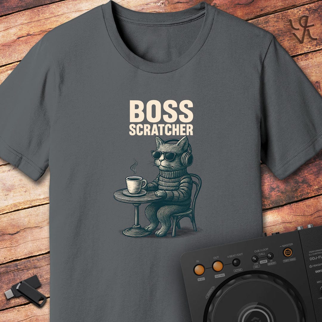 Boss scratcher DJ T-Shirt