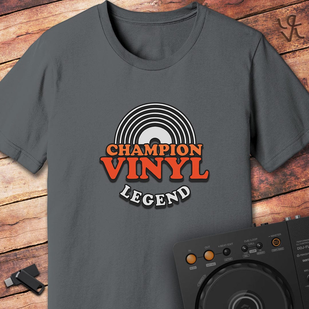 Champion vinyl legend T-Shirt