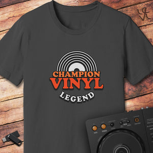 Champion vinyl legend T-Shirt