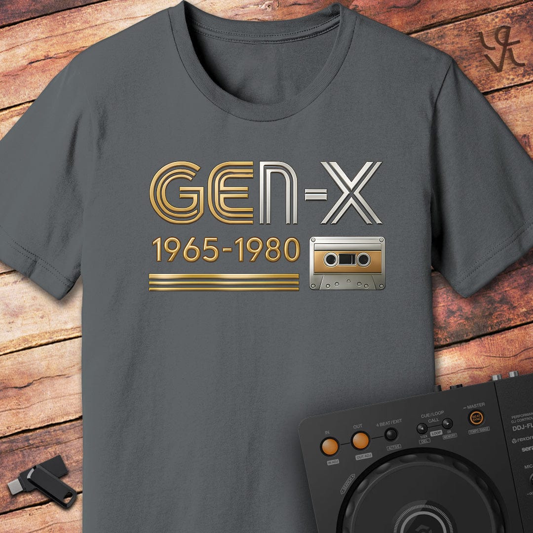 Gen-X Cassette Tape T-Shirt