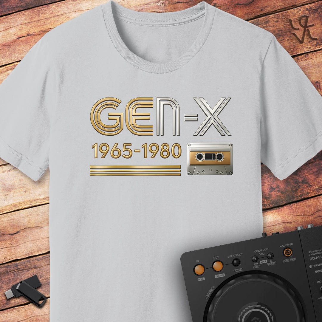 Gen-X Cassette Tape T-Shirt