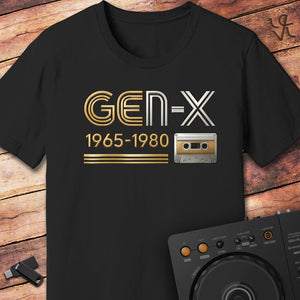 Gen-X Cassette Tape T-Shirt