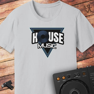 House Music Vinyl Logo T-Shirt
