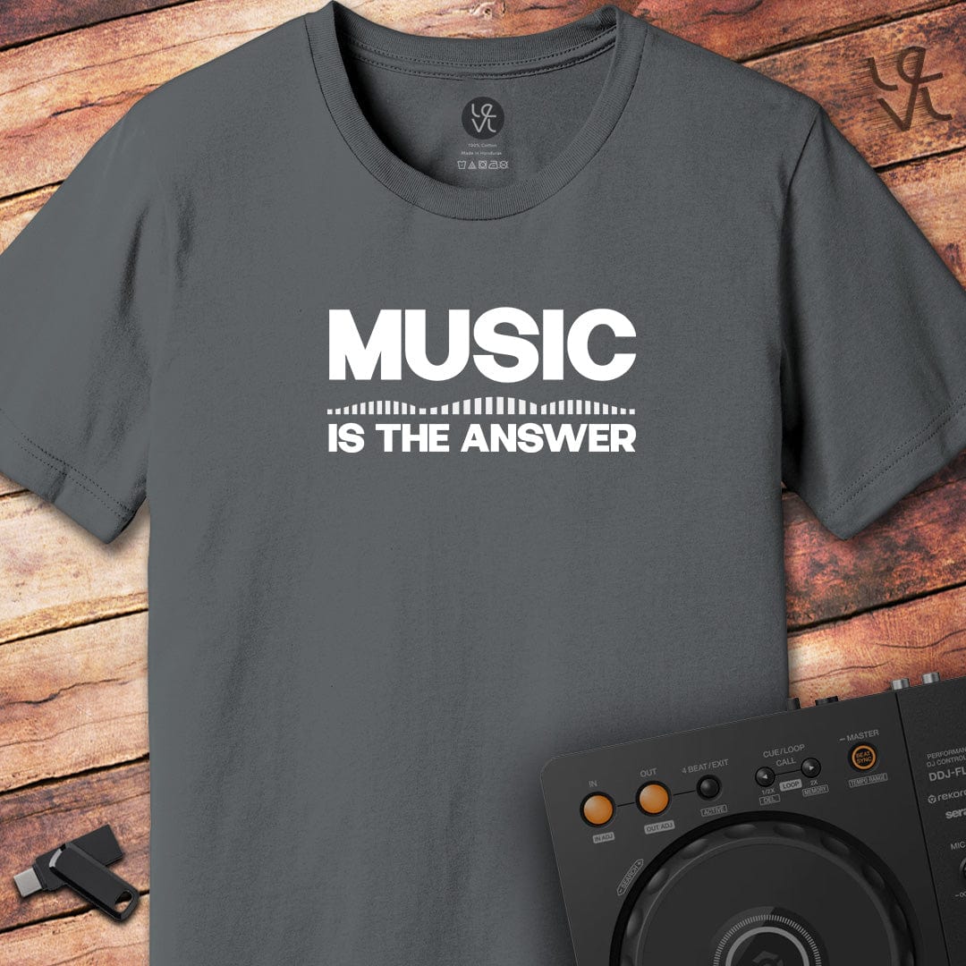 Music is the answer DJ T-Shirt