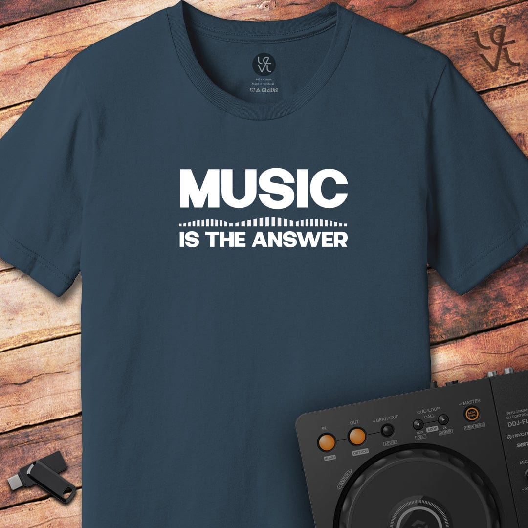 Music is the answer DJ T-Shirt