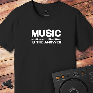 Music is the answer DJ T-Shirt