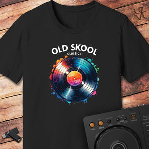 Old Skool Classic Vinyl T-Shirt