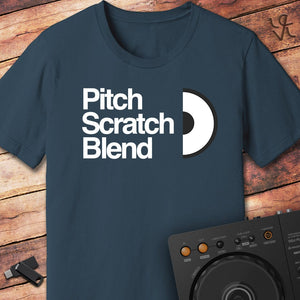 Pitch Scratch Blend DJ T-Shirt
