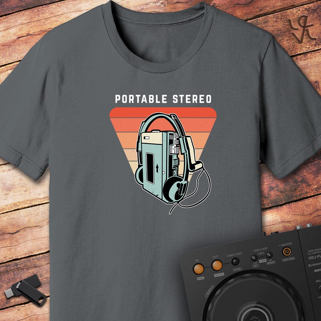 Portable Stereo DJ T-Shirt