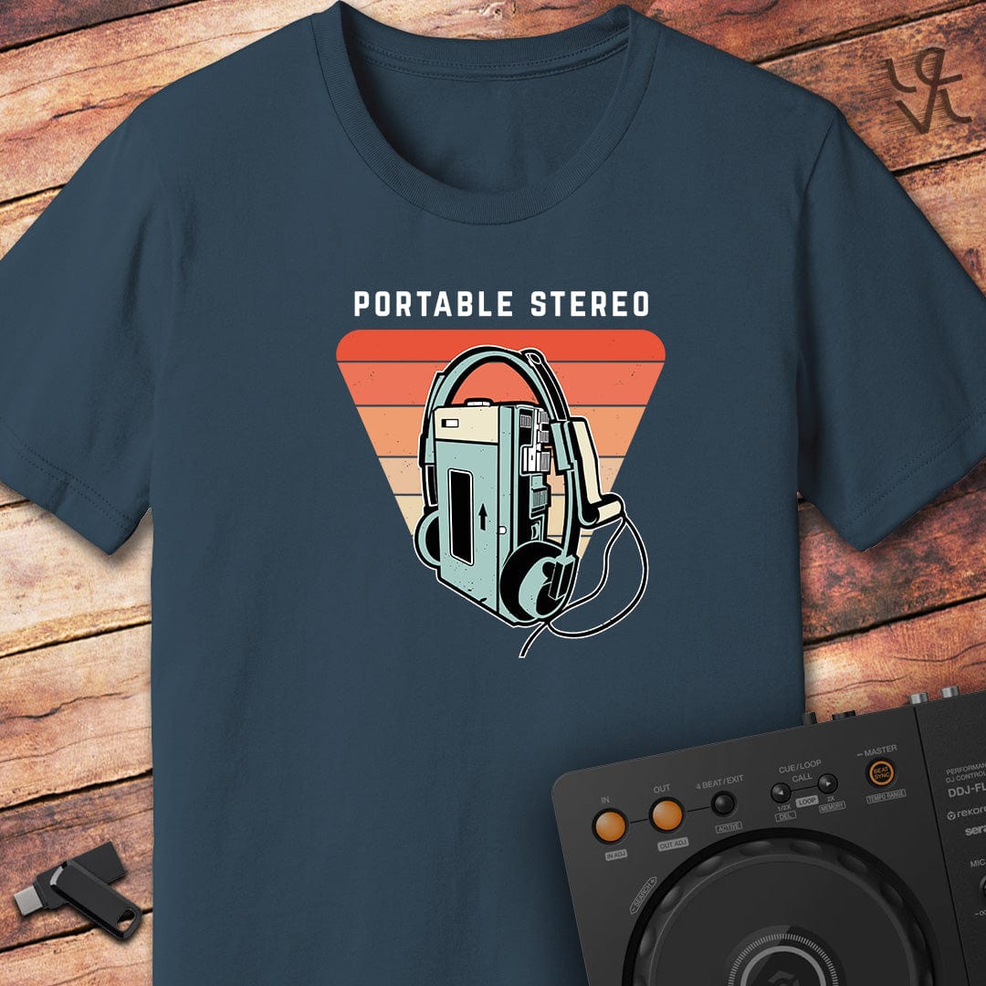 Portable Stereo DJ T-Shirt
