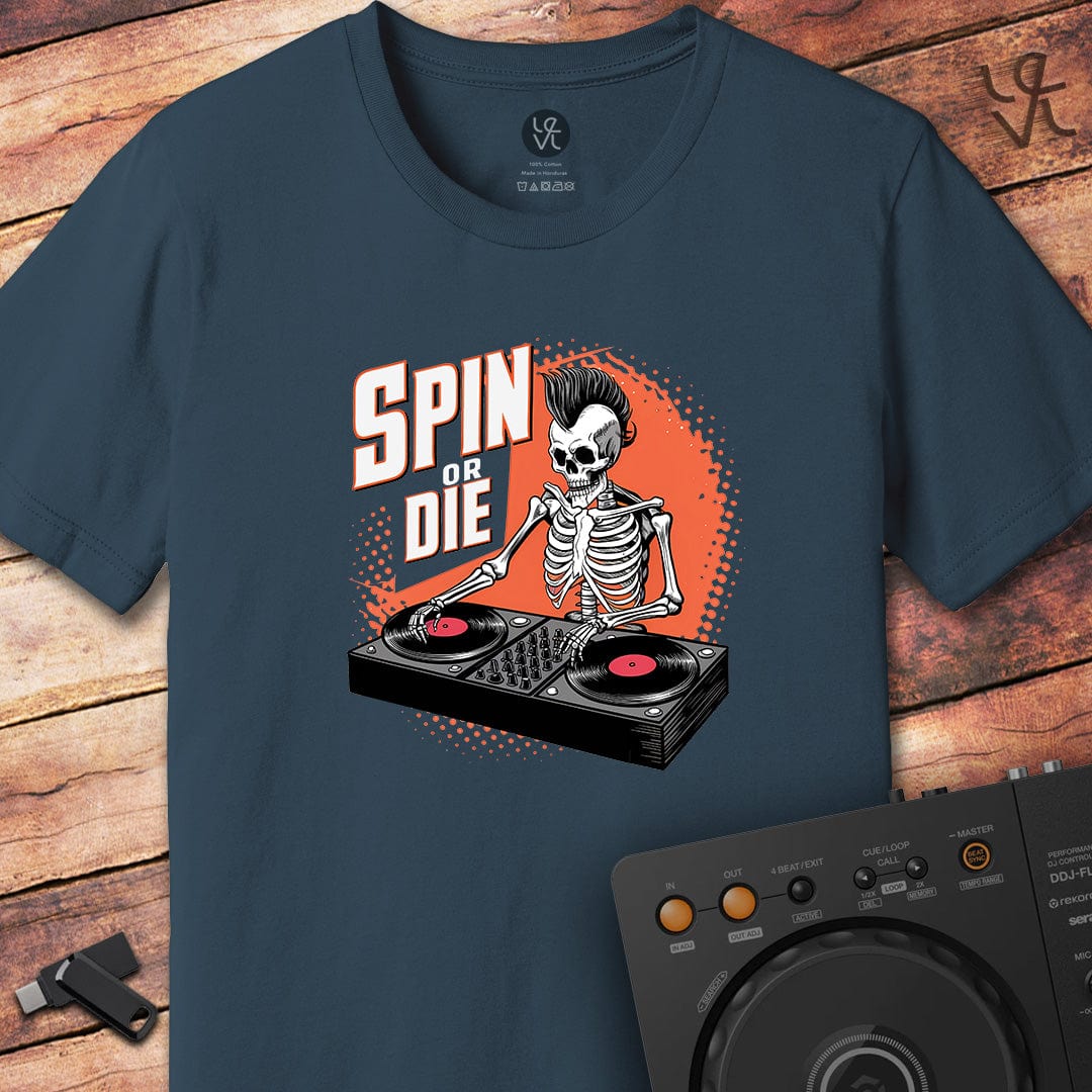 Spin or die DJ T-Shirt