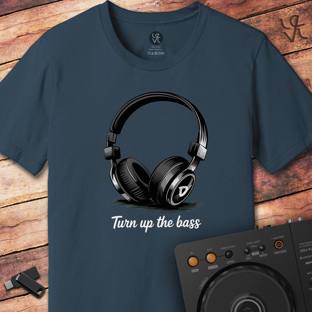 Turn up the bass DJ T-Shirt