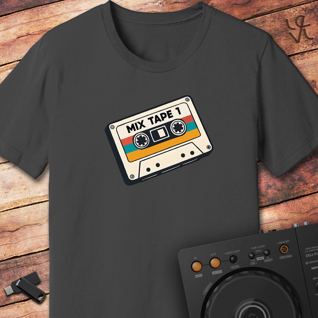 Vintage Cassette Mix Tape T-Shirt